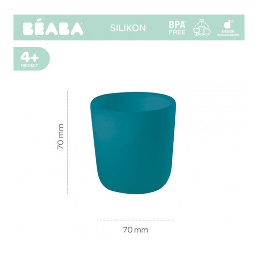 Pahar silicon Beaba