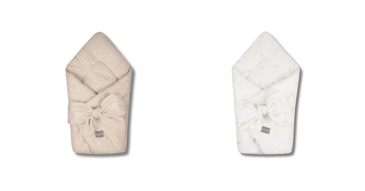 Wrap Babyhorn Nou-Nascut Bumbac Muselina Nature Sleepee