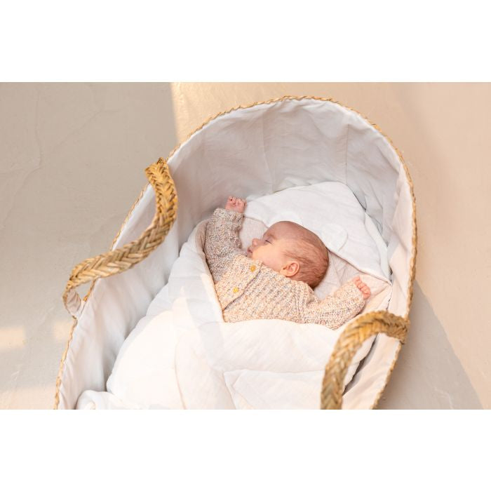 Paturica de infasat Childhome 75x75 cm, Jerse Muselina Teddy