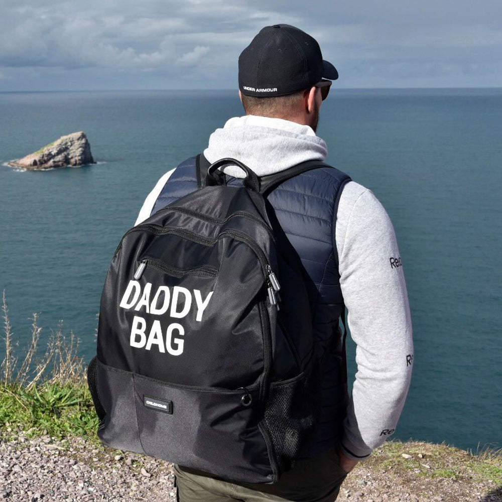 Rucsac de infasat Childhome Daddy Bag Negru