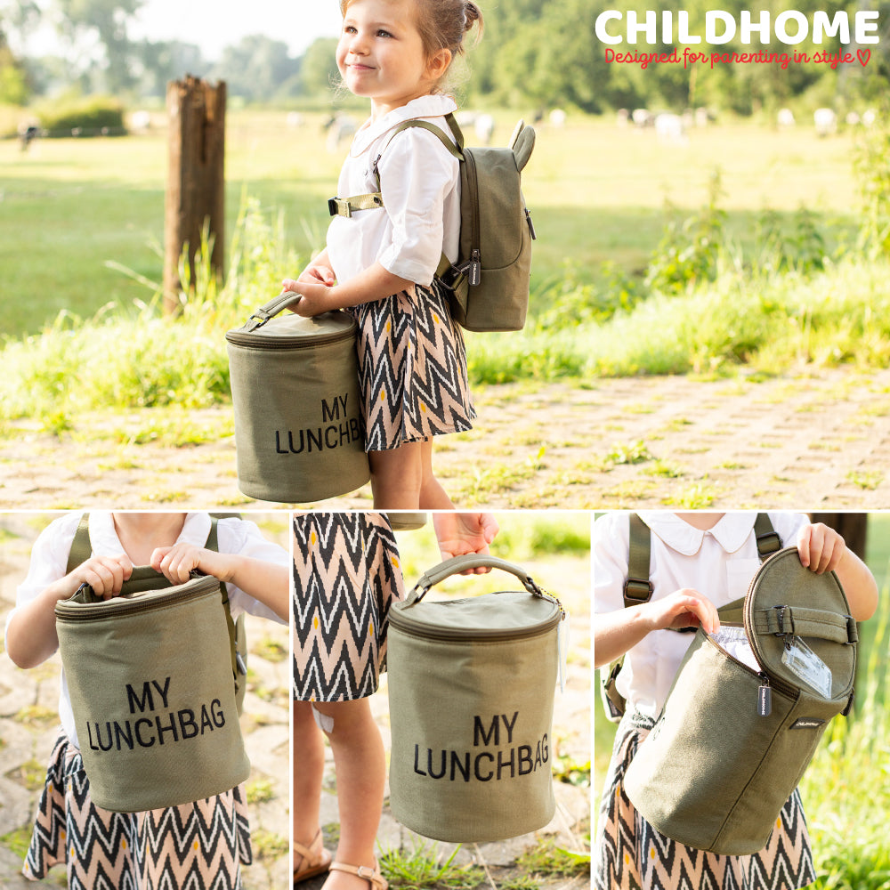 Geanta termoizolanta Childhome My Lunchbag Kaki
