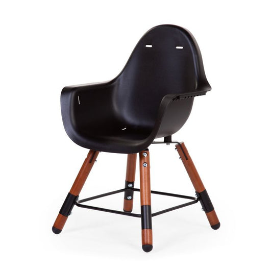 Scaun de masa reglabil in inaltime Childhome Evolu 2 Nuc Negru