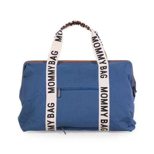 Geanta de infasat Childhome Mommy Bag Signature Indigo