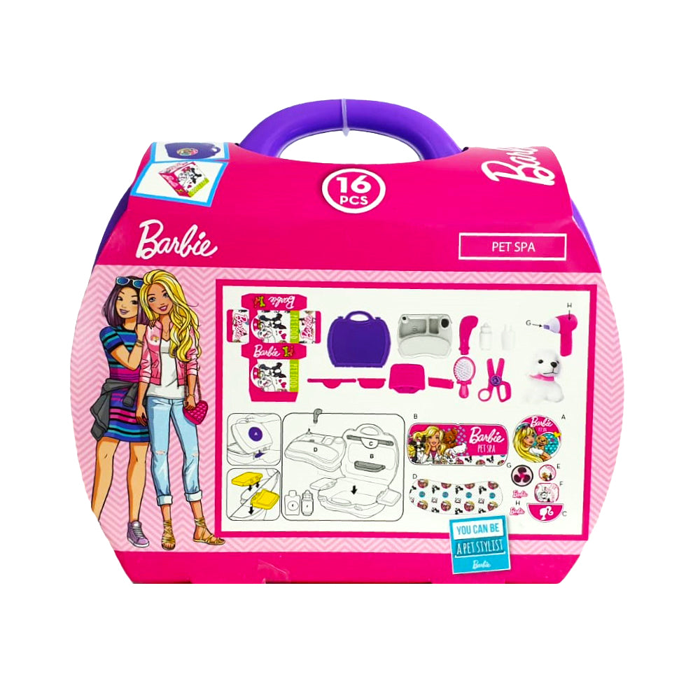 Barbie set stilist animalute