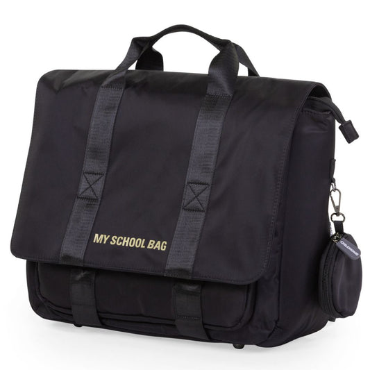 Ghiozdan Childhome My School Bag Negru