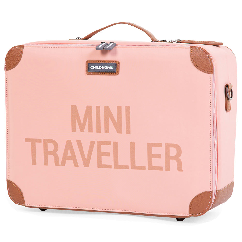 Valiza pentru copii Childhome Mini Traveller Roz