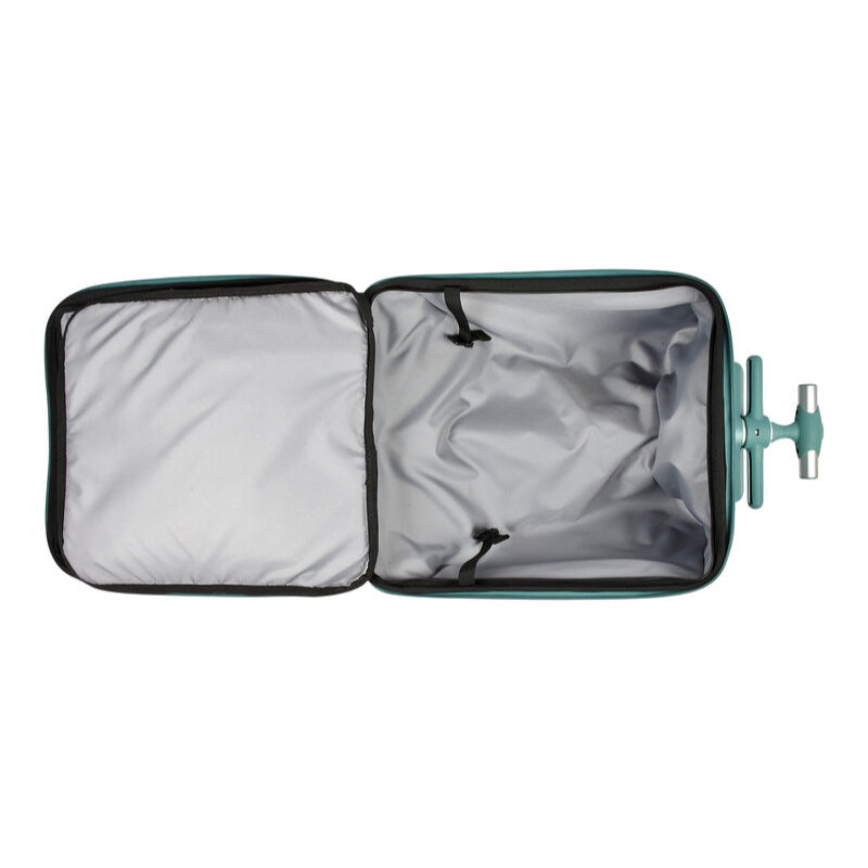 Troler Beaba Luggage Eazy Green Blue - Bagaj de Cabină cu Scaun pentru Copii