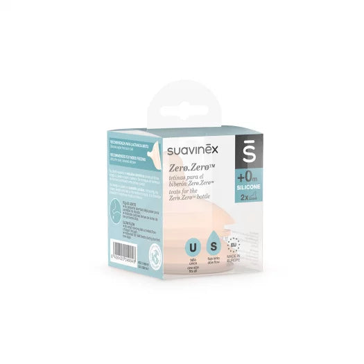 Set tetine Suavinex Zero Zero pentru biberon anticolici