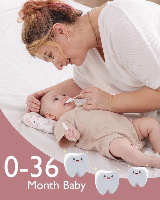 Curatator Oral de Limba si Cavitate Bucala pentru Bebelusi Momcozy 40 buc