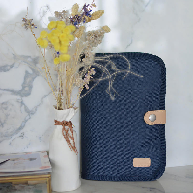 Mapa Carnet de Vaccinari 17.5x25 cm Beaba Blue Marine