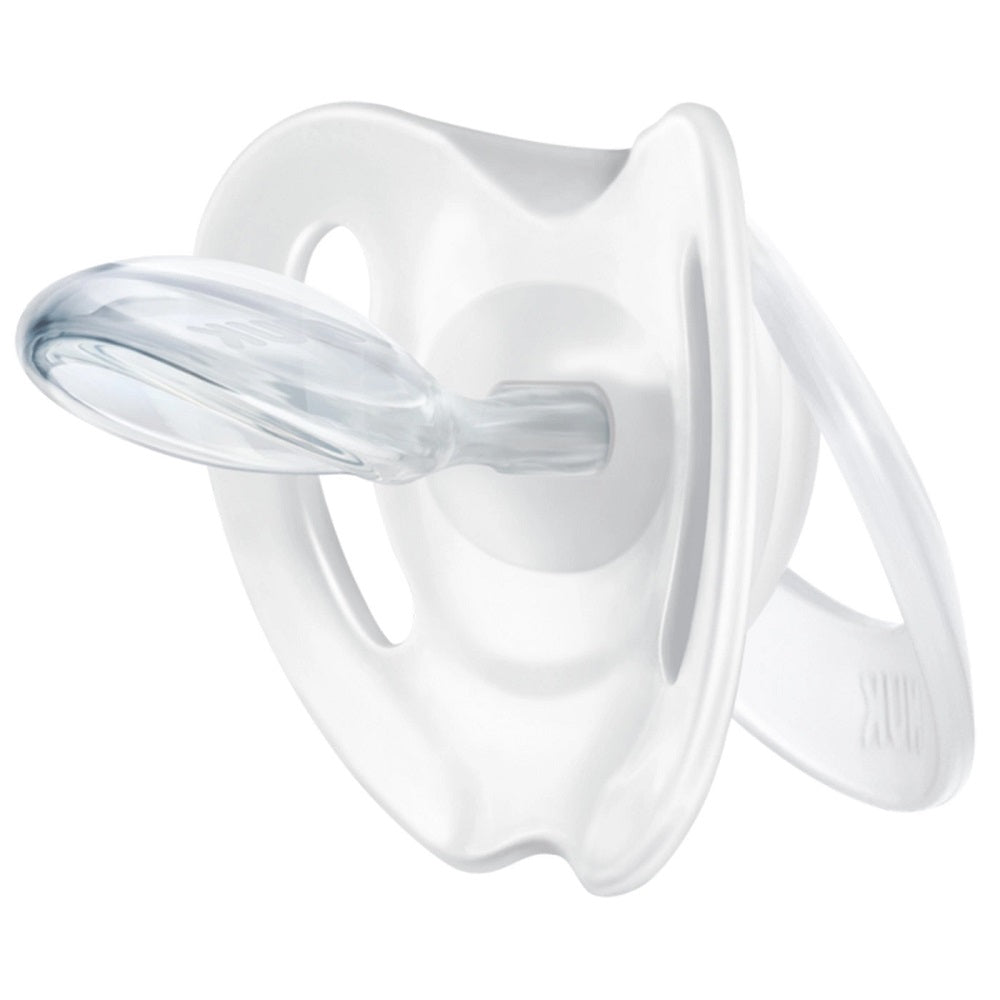 Suzeta Nuk Genius Color Silicon M1 Mov 0-6 luni Set 2 Bucati