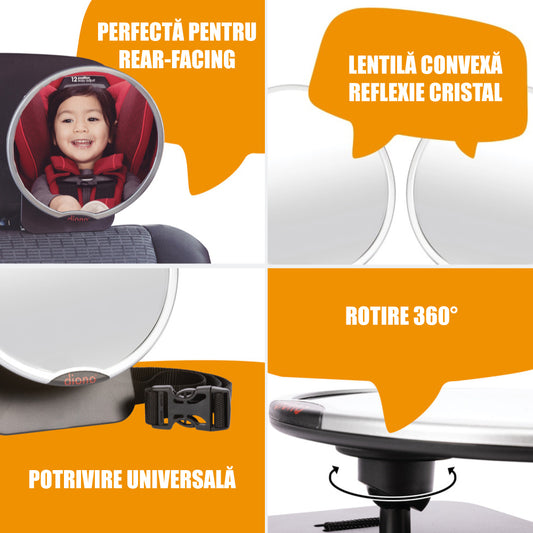 Set 2 oglinzi retrovizoare Diono Easy View