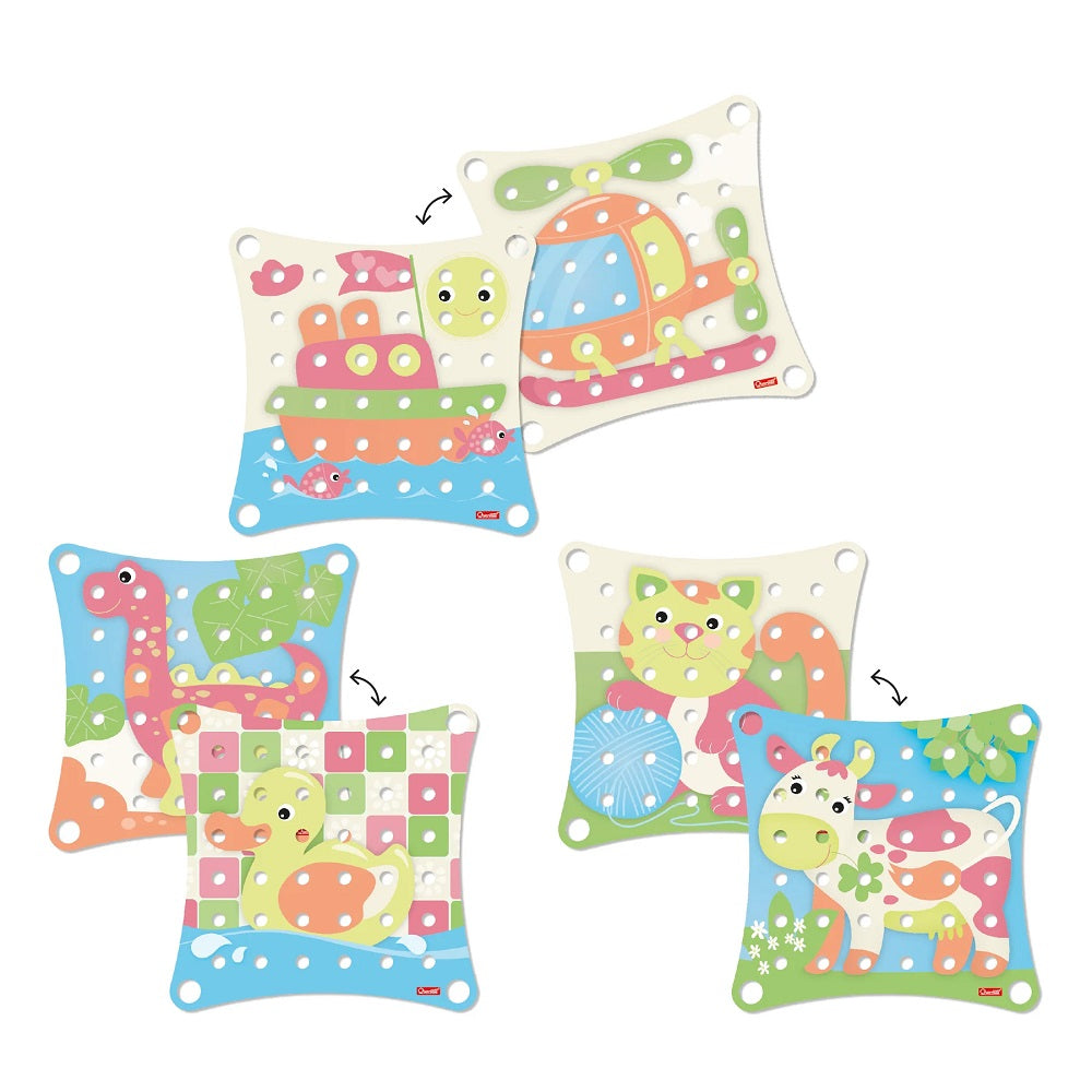 Quercetti Jumbo Peggy Evo Primul Mozaic Eco+