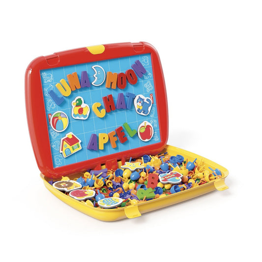 Quercetti Combi - Joc Educativ 2 în 1 Fantacolor și Magnetino 360 Piese