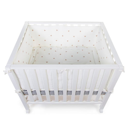 Salteluta de joaca Childhome 75x95 cm Jerse Muselina, Inimioare