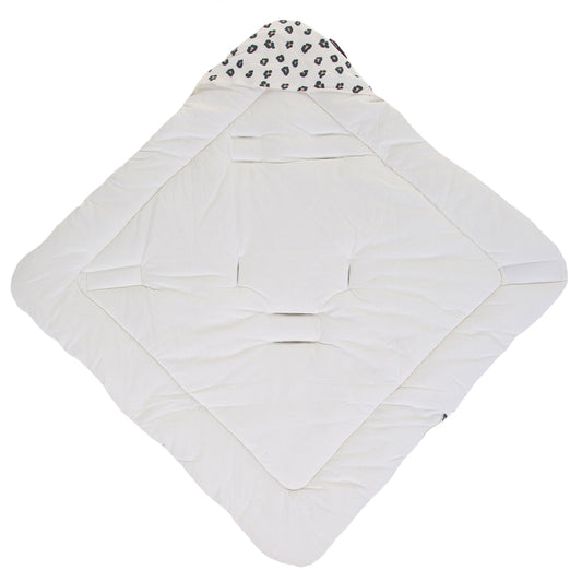 Paturica de infasat Childhome Jerse 75x75 cm, Leopard