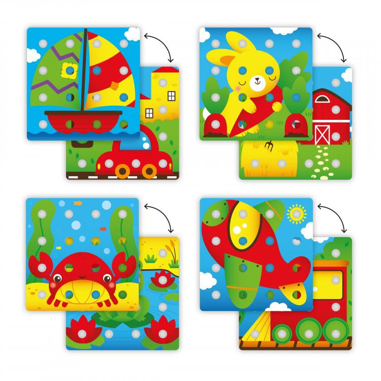 Jumbo Peggy Primul Mozaic Crab