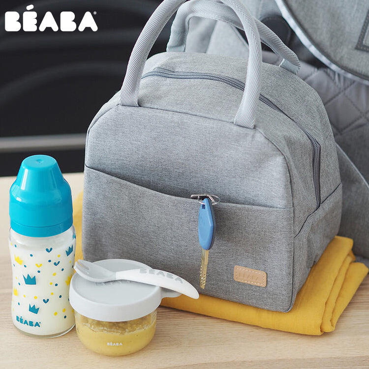 Geanta izoterma Beaba Heather Grey