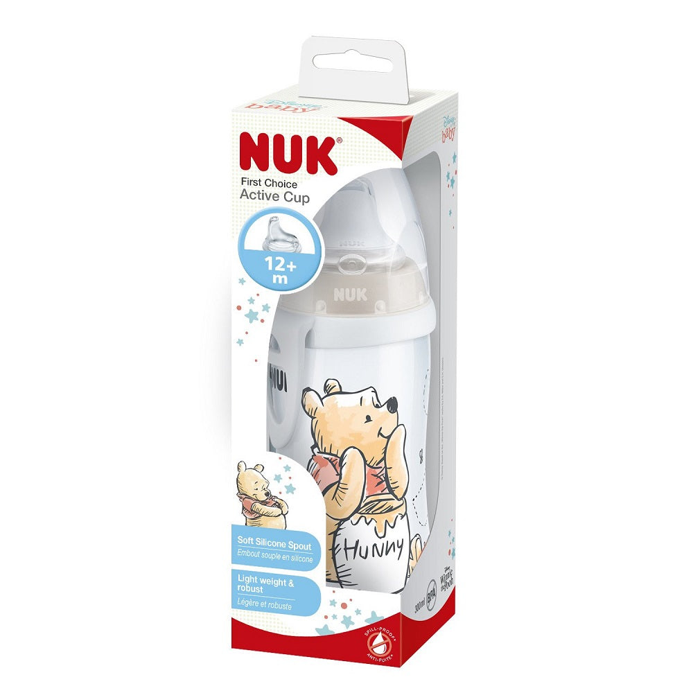 Cana Active Nuk Disney Winnie Gri 300 ml 12 luni