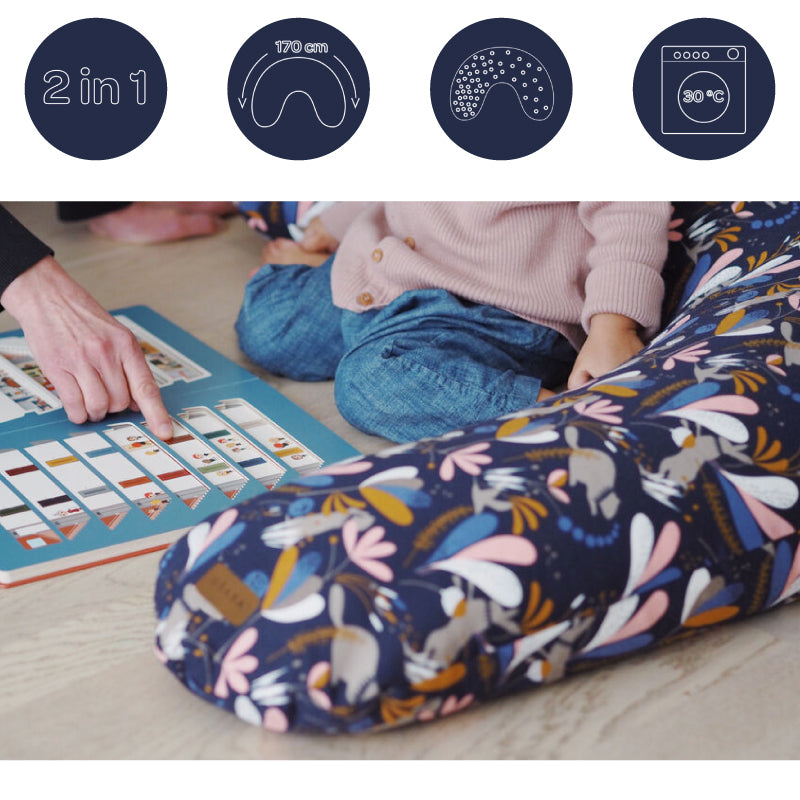 Perna gravida Beaba Big Flopsy 170 cm Jerse Lorena