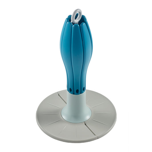 Uscator pliabil biberoane Floare Bleu