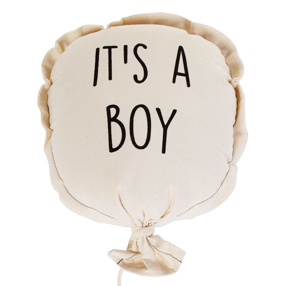 Decoratiune perete balon Childhome, 35x26x8 cm, Baiat