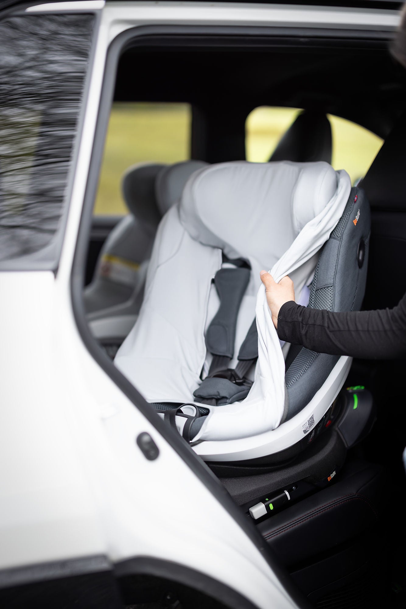 Husă Scaun Auto BeSafe Beyond / Beyond 360 - Glacier Grey | Protecție Premium și Confort