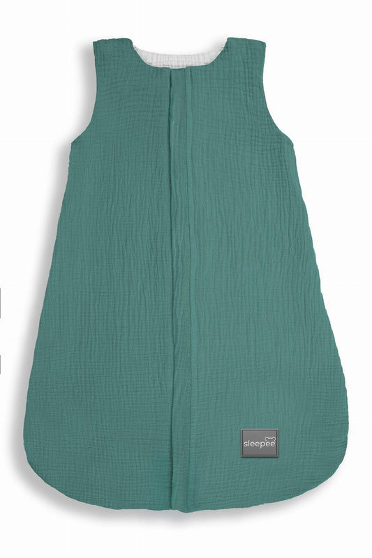 Sac de dormit muselină Ocean S Sleepee detaliu material