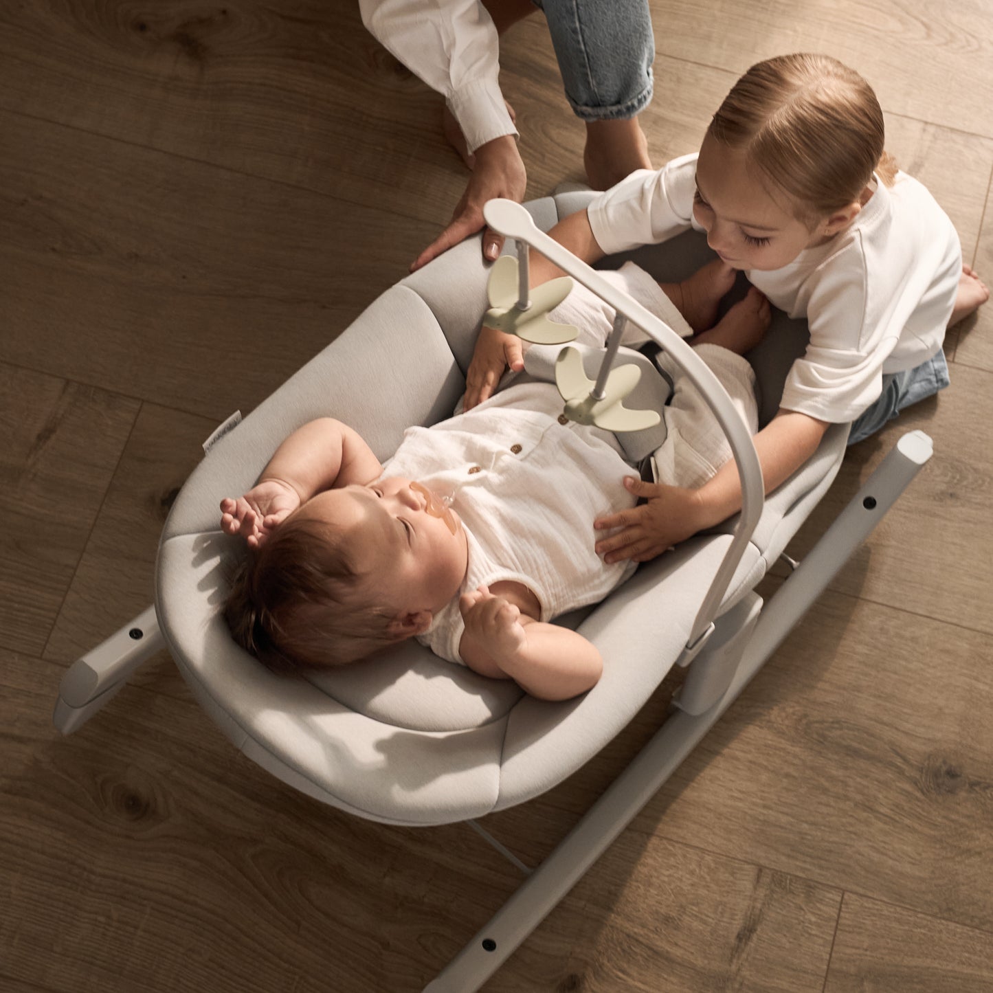 Bază Leagăn Anex Ozy Rocker Accesoriu Scaun de Masă 3-în-1
