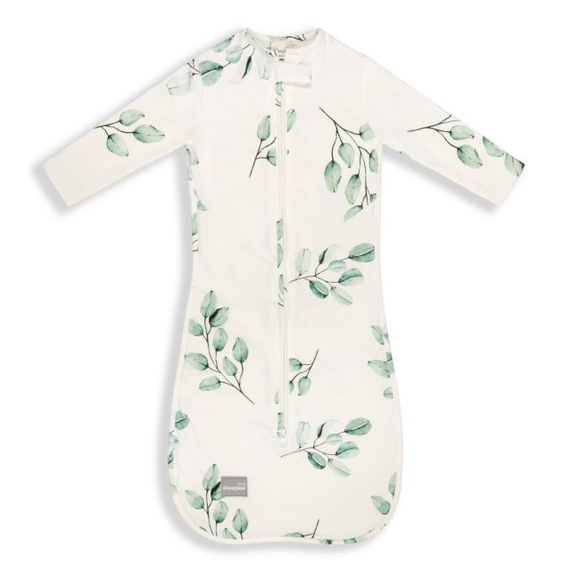 Saculet swaddle de infasat Sleepee cu caciulita