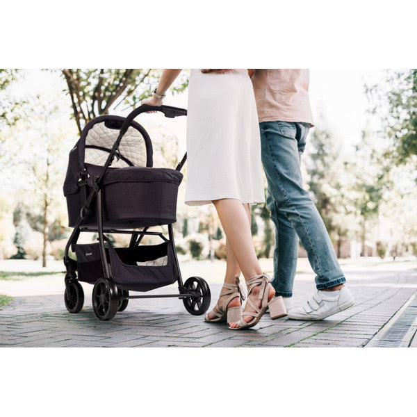 BabyGo - Carucior Style 3 in 1 Black