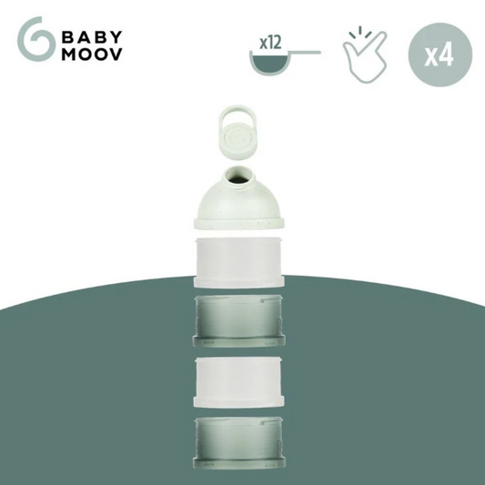Babymoov - Dozator lapte praf Babydose Mineral Green