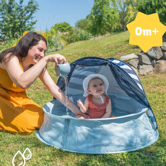 Badabulle - Jucarie de baie tip stropitoare Hipopotam