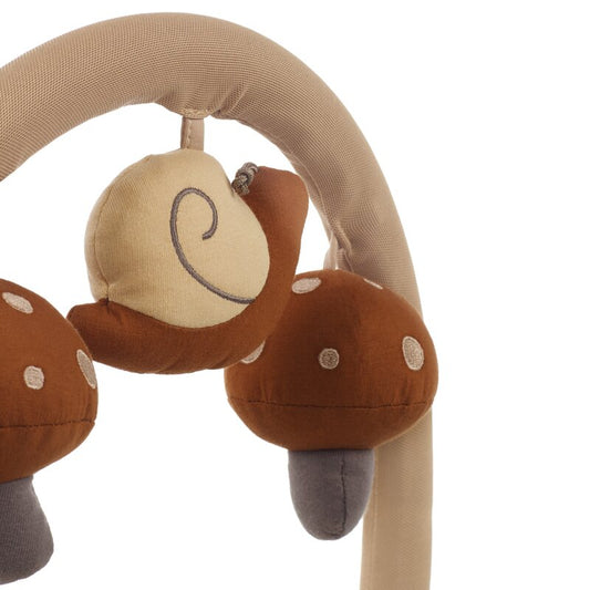 Balansoar, Jane, Fold, Pliabil, Bara de jucarii si spatar reglabil, Conform cu standardul european de siguranta EN 12790:2023, Sesame