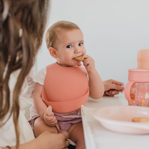 Baveta moale cu buzunar Suavinex Forest