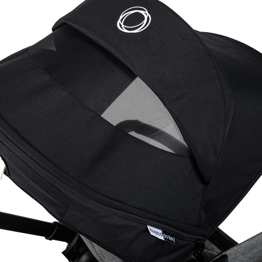 Capotină Cărucior Bugaboo Donkey 3 Black Protecție UPF 50+