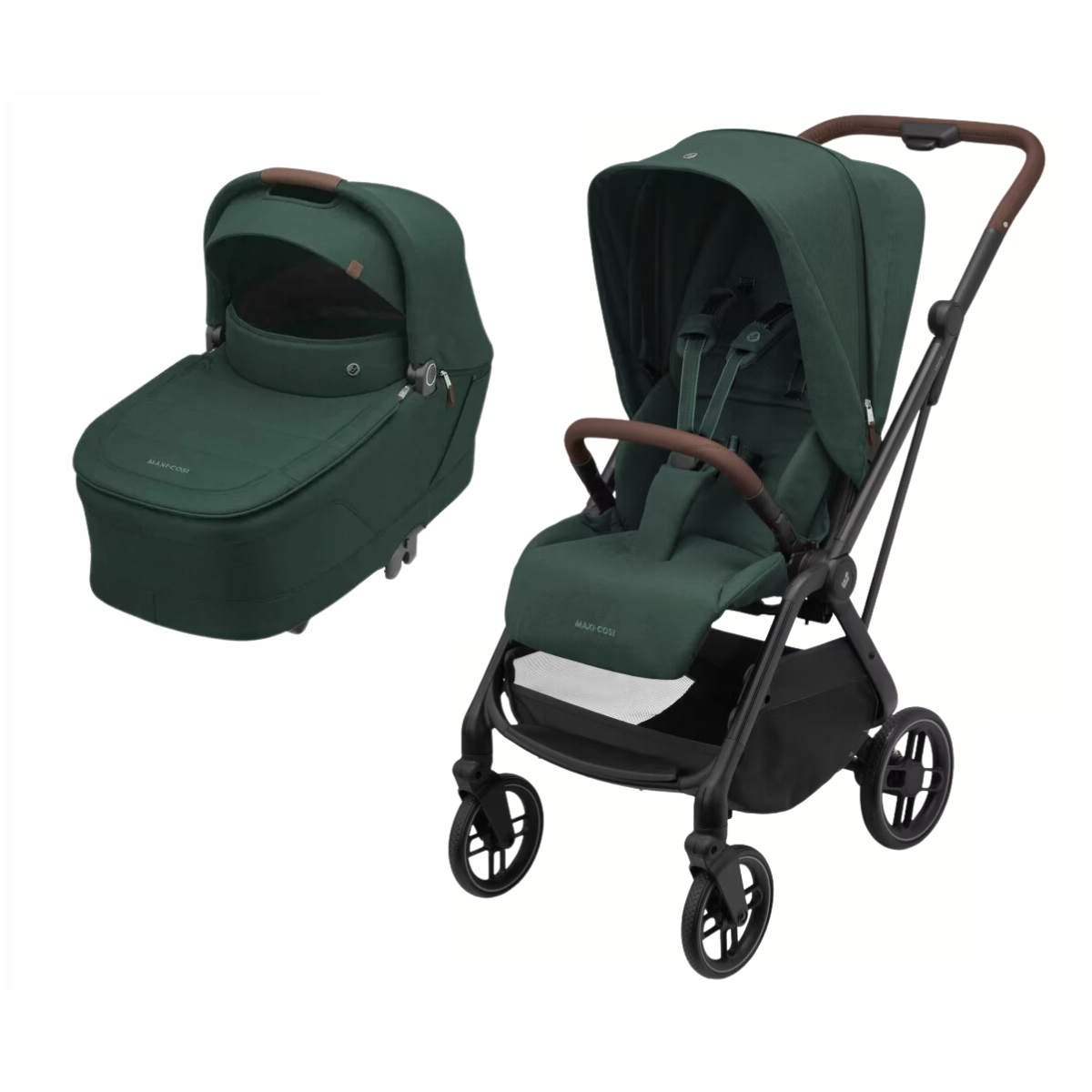 Carucior 2 in 1 Maxi-Cosi Leona 2 cu landou Sense
