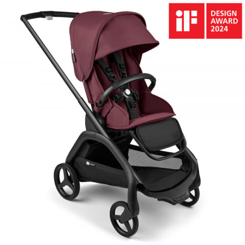 Carucior Bugaboo Dragonfly Black Dark Cherry