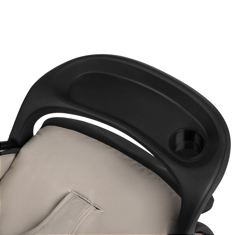 Carucior sport, Lionelo, Emma Plus, Cu tavita, 2 Suporturi pentru pahar, Geanta accesorii, Conform cu standardul european de securitate EN1888-1, Bej