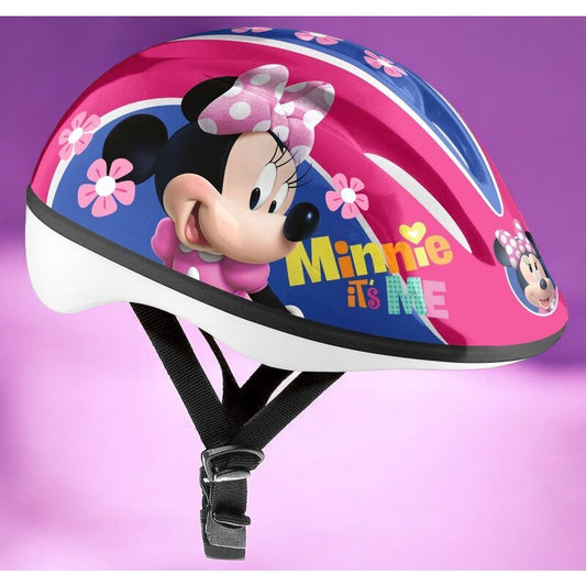 Casca de protectie, Stamp, Minnie, Marime XS ( 48 - 54 ), 2 ani+, Multicolor