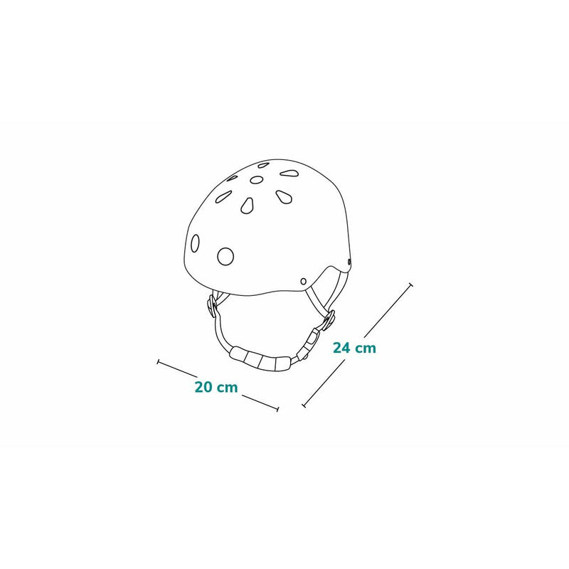 Casca pentru copii, Lionelo, Reglabila 50-56 cm, Din ABS si EPS, Conform cu standardul EN1078, Alb