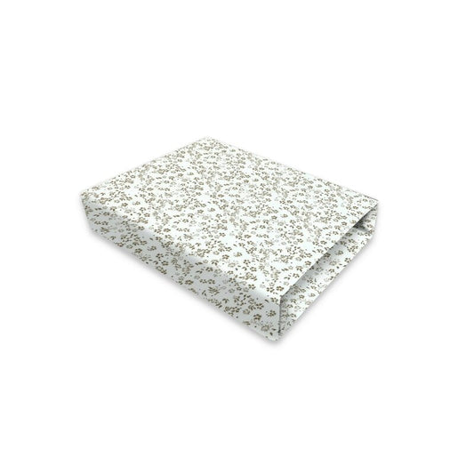Cearceaf cu elastic, MimiNu, Premium, Pentru landou, carucior si cosulet, Dimensiune 80x35 cm, Din bumbac certificat Oeko Tex Standard 100, Meadow