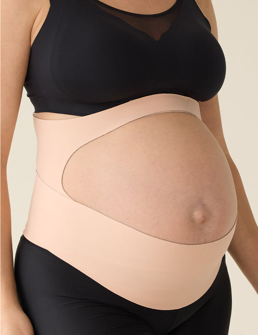 Centura gravide Momcozy pentru sustinerea greutatii abdominale Skin L