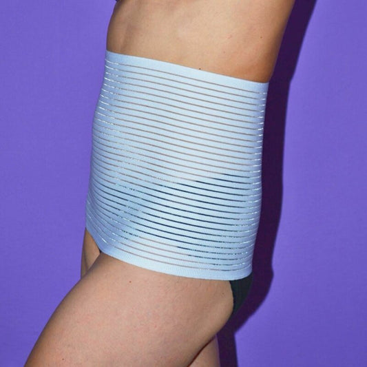 Centură Postnatală New Baby Reglabilă L Alb | Recuperare Abdominală