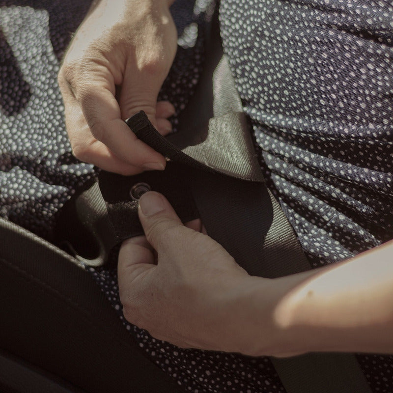 Deviator centura siguranta, Petite&Mars, Beltley, Pentru gravide, Grey