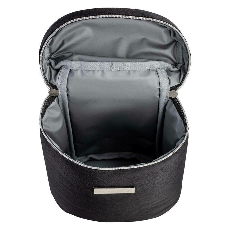 Geanta biberon, FreeON, Double Style, Pentru 2 biberoane, Mentine continutul atat cald, cat si rece, Black