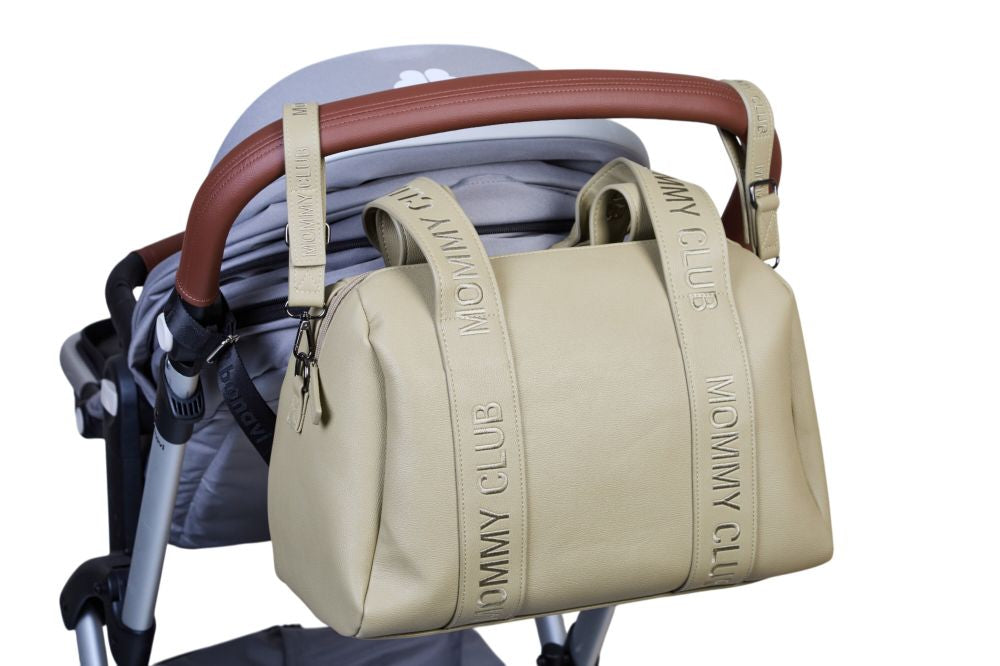 Geanta Infasat Childhome Mommy Club Piele Verde 22L cu Accesorii
