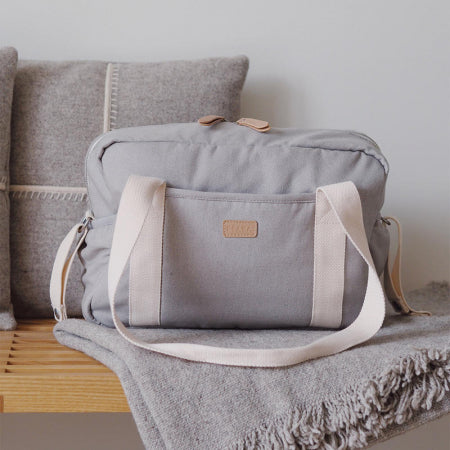 Geanta de infasat Beaba Paris Pearl Grey