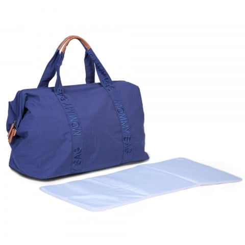 Geanta de infasat Childhome Mommy Bag Signature Urban Navy