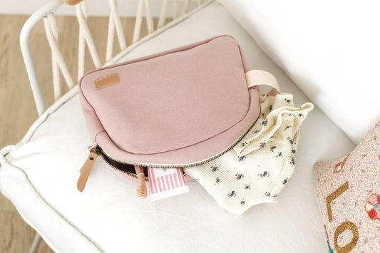 Geantă de Toaletă Beaba Faro Dusty Pink Waterproof 2.5L